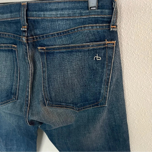 NWOT Rag & Bone The Dre Slim Boyfriend Jeans Bradford Denim Casual Women’s 25 - Picture 9 of 11
